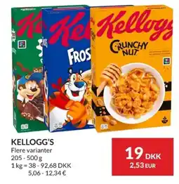 Nielsen Discount Kellogg's erbjuda