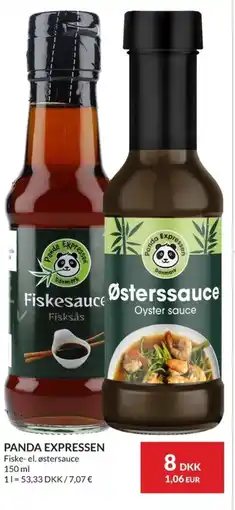 Nielsen Discount PANDA EXPRESSEN Fiskesauce østerssauce erbjuda