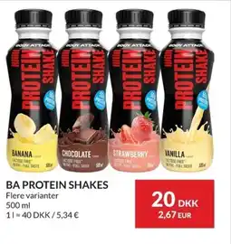 Nielsen Discount Ba protein shakes erbjuda