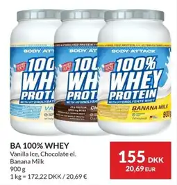 Nielsen Discount Ba 100% whey erbjuda