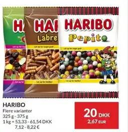 Nielsen Discount Haribo erbjuda