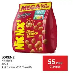 Nielsen Discount NIC NAC'S Lorenz erbjuda