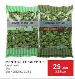 Nielsen Discount Menthol-eukalyptus erbjuda
