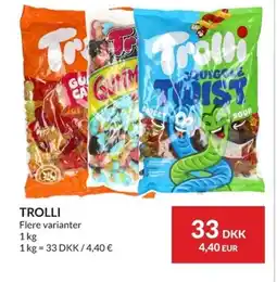 Nielsen Discount Trolli erbjuda