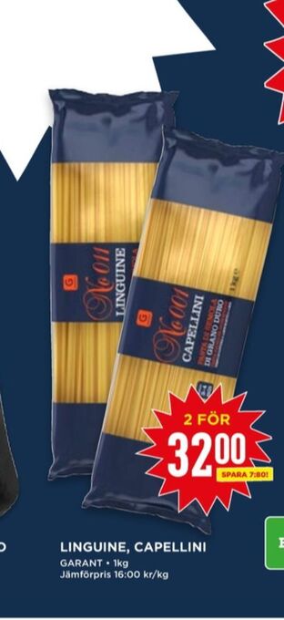 Willys Garant Spaghetti erbjuda