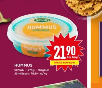 Willys Sevan Hummus erbjuda