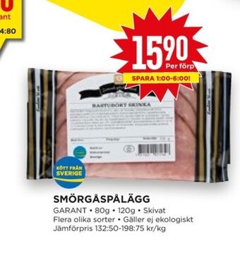 Willys Garant Smörgåspålägg erbjuda
