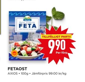 Willys Axios Fetaost erbjuda