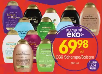 OGX Schampo/Balsam