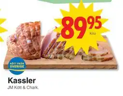 Matöppet Kassler erbjuda