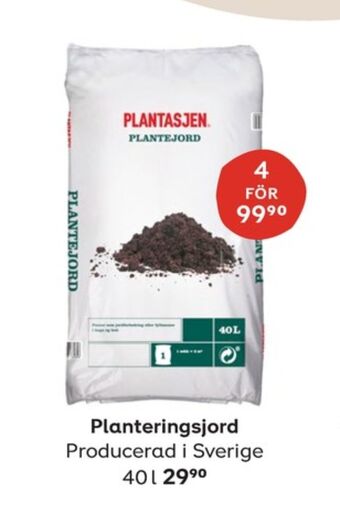 Plantagen Plantagen Plantjord erbjuda