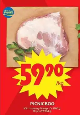 ICA Maxi Picnicbog erbjuda