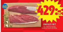 ICA Maxi Oxfilé i bit erbjuda