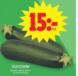ICA Maxi Zucchini erbjuda