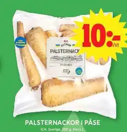 ICA Maxi Palsternackor i påse erbjuda
