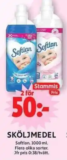 ICA Maxi Softlan Sköljmedel erbjuda