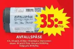 ICA Maxi ICA Avfallspåse erbjuda