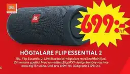ICA Maxi JBL Högtalare flip essential 2 erbjuda