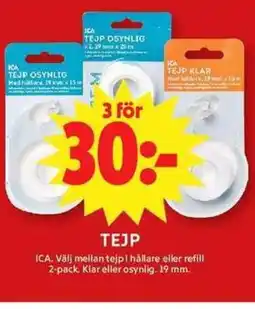 ICA Maxi ICA Tejp erbjuda