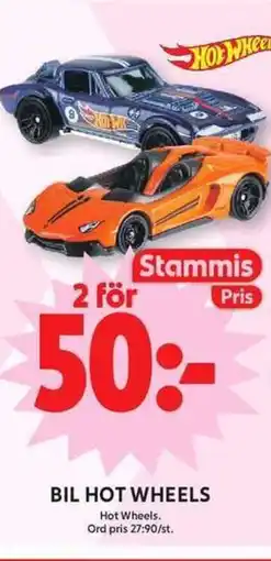 ICA Maxi Bil Hot Wheels erbjuda