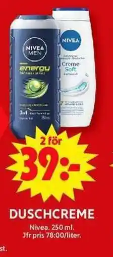 ICA Maxi Sensodyne Duschcreme erbjuda