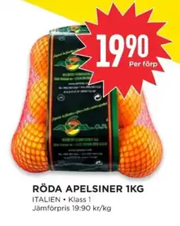 Willys Röda apelsiner erbjuda