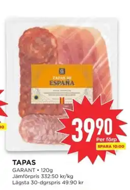 Willys GARANT Tapas erbjuda