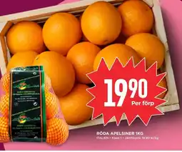 Willys Röda apelsiner erbjuda