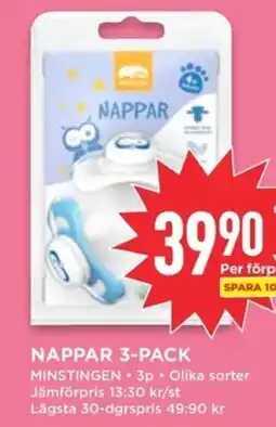 Willys MINSTINGEN Nappar erbjuda