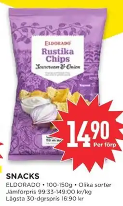 Willys ELDORADO Snacks erbjuda