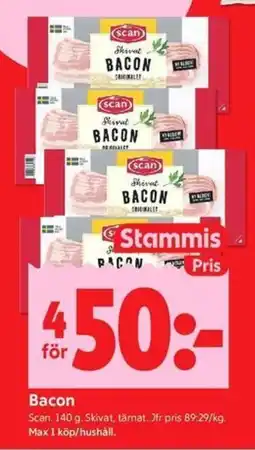 ICA Kvantum Scan Bacon erbjuda
