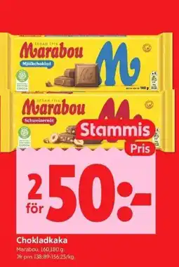 ICA Kvantum Marabou Mjölkchoklad erbjuda