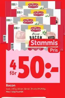 ICA Kvantum Scan Bacon erbjuda