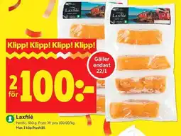 ICA Kvantum Pacific Laxfilé erbjuda