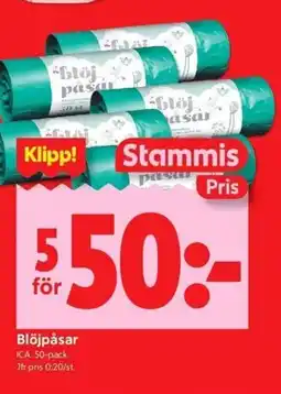 ICA Kvantum ICA Blöjpåsar erbjuda