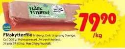 ICA Supermarket Fläskytterfilé erbjuda