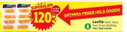 ICA Supermarket Laxfilé Pacific erbjuda