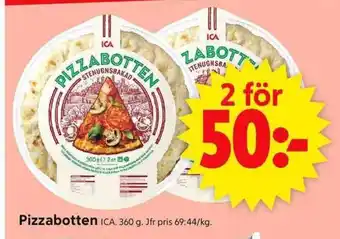 ICA Supermarket ICA Pizzabotten erbjuda