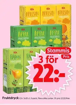 ICA Supermarket ICA Fruktdryck erbjuda