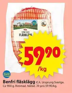ICA Supermarket ICA Benfri fläsklägg erbjuda