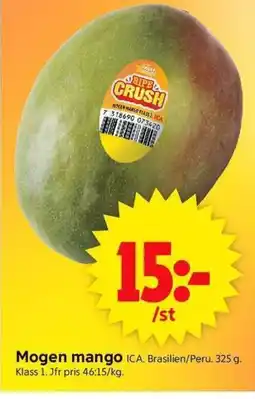 ICA Supermarket ICA Mogen mango erbjuda