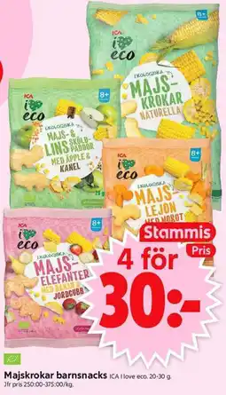 ICA Supermarket ICA Majskrokar barnsnacks erbjuda