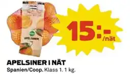 Coop Coop Apelsiner i nät erbjuda