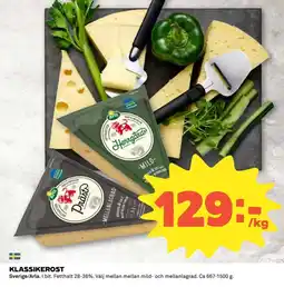Coop Arla Klassikerost erbjuda