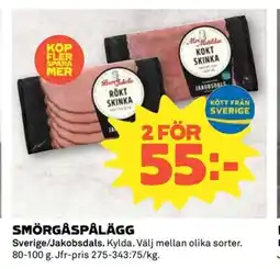 Coop JAKOBSDALS Smörgåspålägg erbjuda