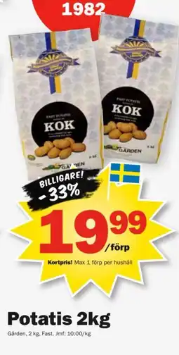 Pekås Potatis erbjuda
