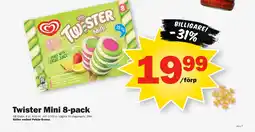 Pekås GB Glass Twister Mini 8-pack erbjuda