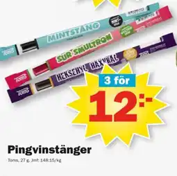 Pekås Toms Pingvinstänger erbjuda