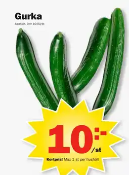 Pekås Gurka erbjuda