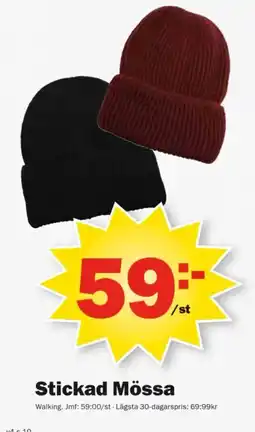 Pekås Stickad Mössa erbjuda